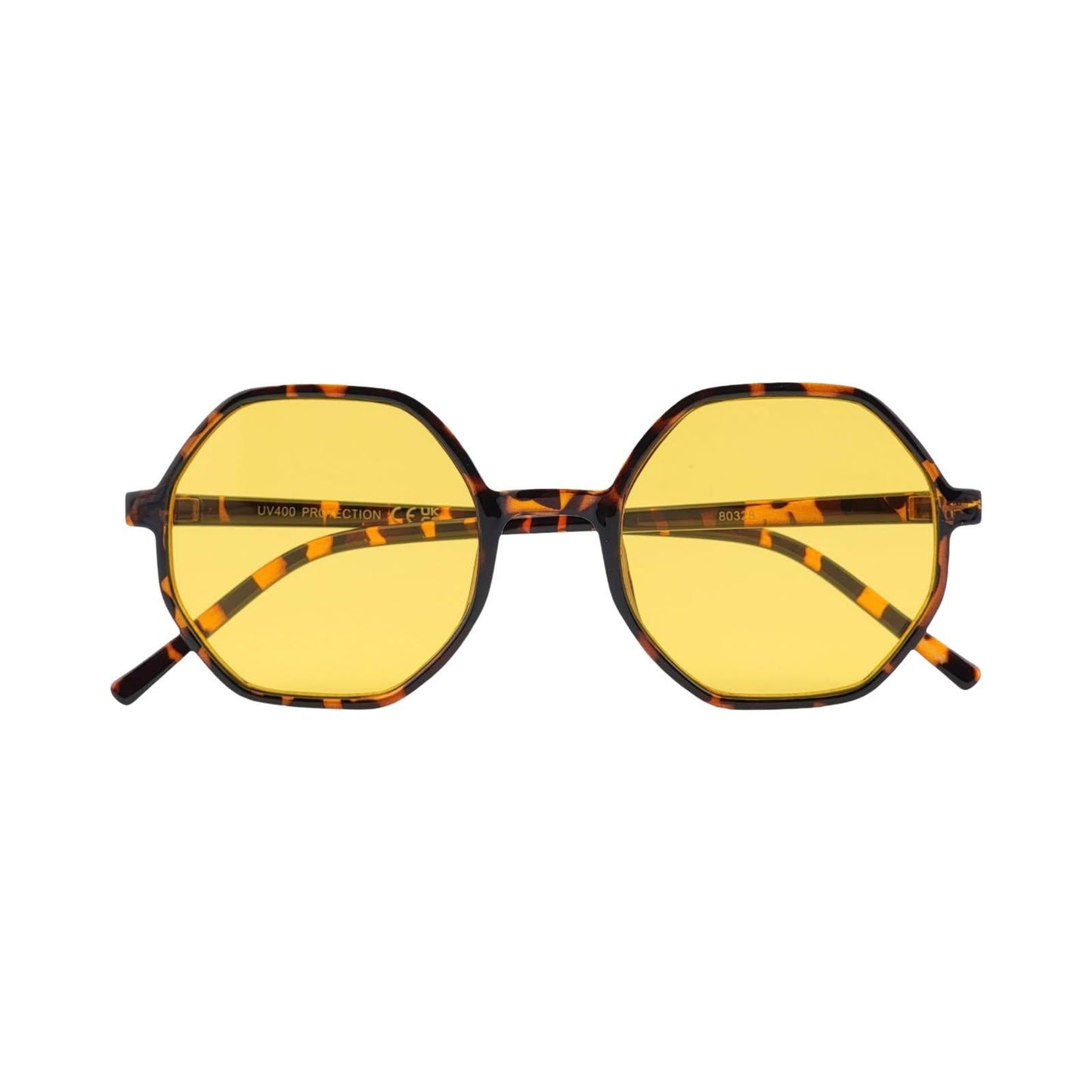 Retro Hexagonal Unisex Sunglasses